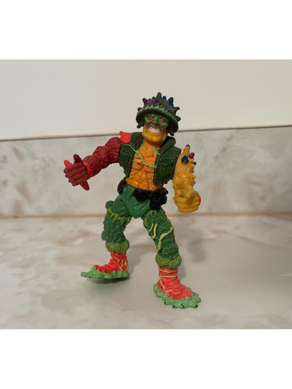 Vintage 1991 Toxic Crusaders Major Disaster Loose 5" Action Figure Playmates Toy